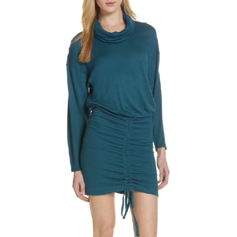 Free People Sundown Mini Dress Long sleeve